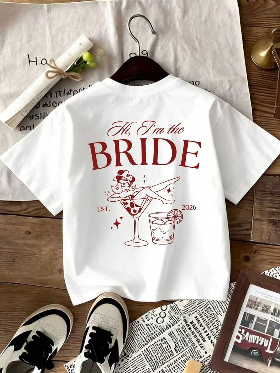 biały t-shirt napisy 