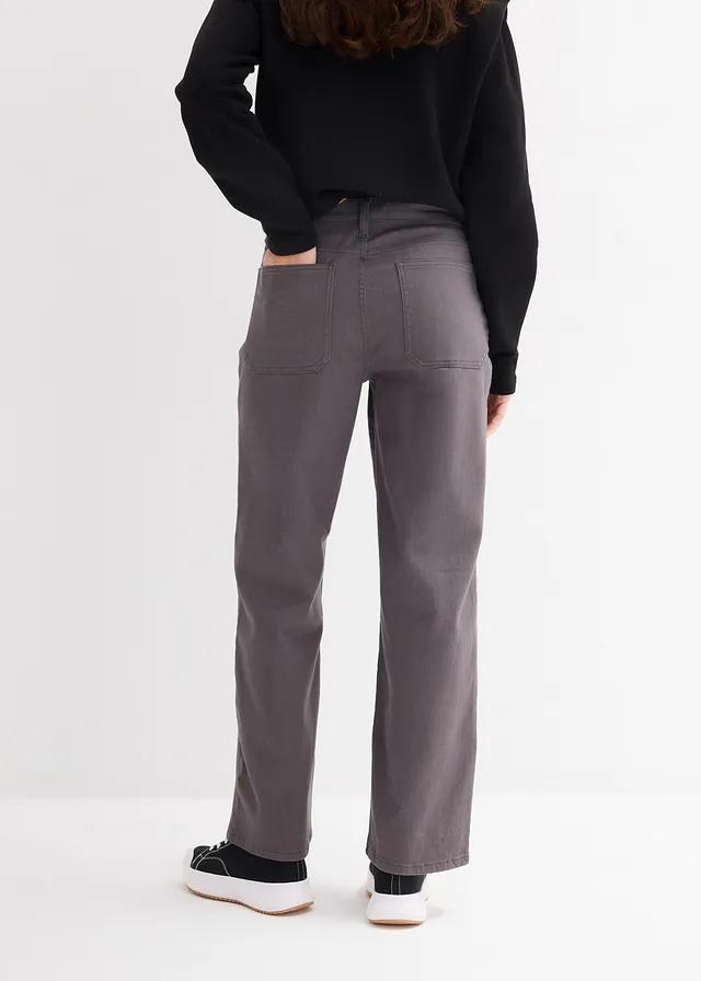 szare spodnie jeans