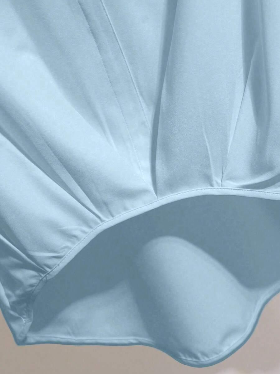 niebieska koszula casual
