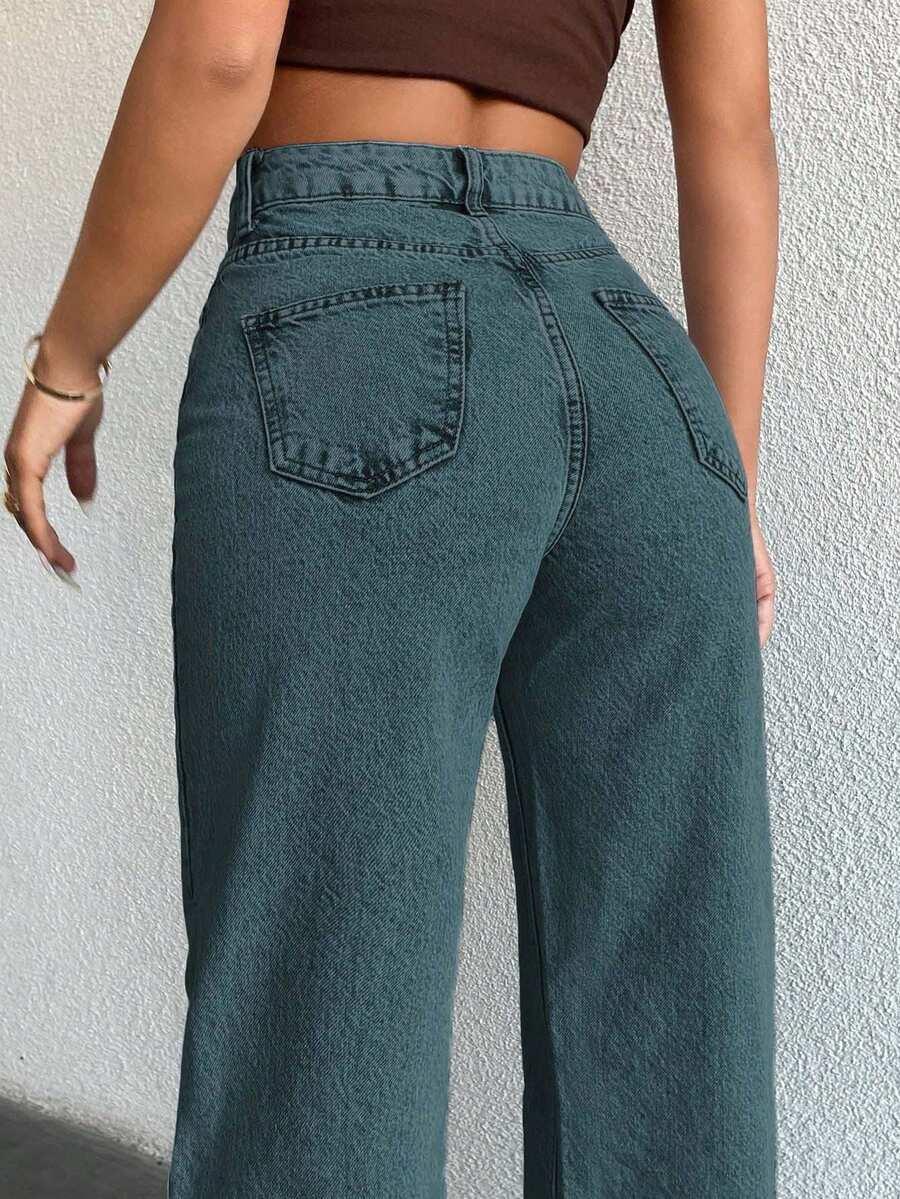 spodnie jeans prosta nogawka