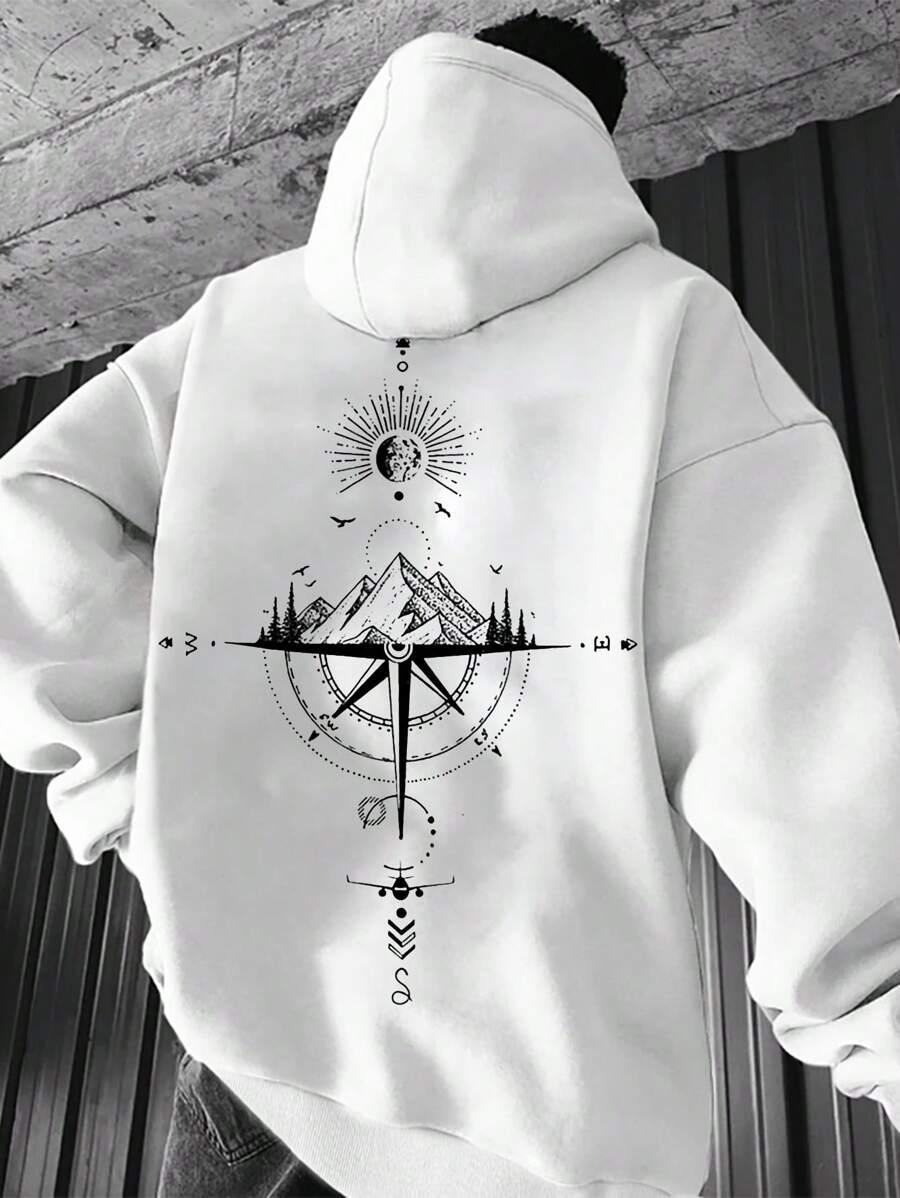 BLUZA MĘSKA REGULAR Z KAPTUREM