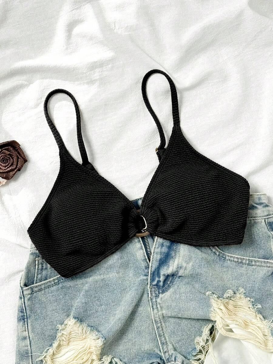 czarna góra od bikini