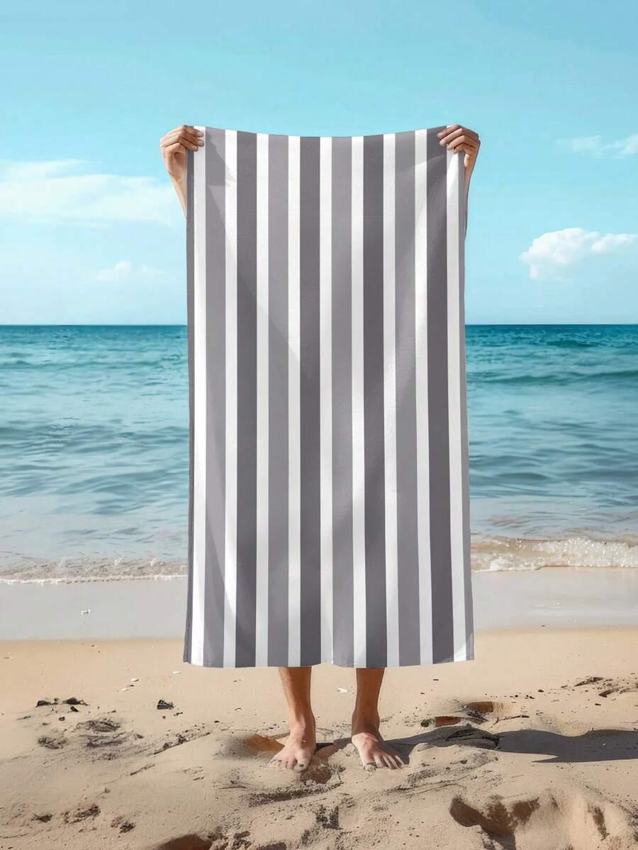 ręcznik plażowy paski