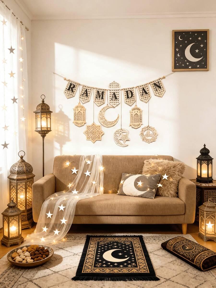 DREWNIANY BANER na RAMADAN