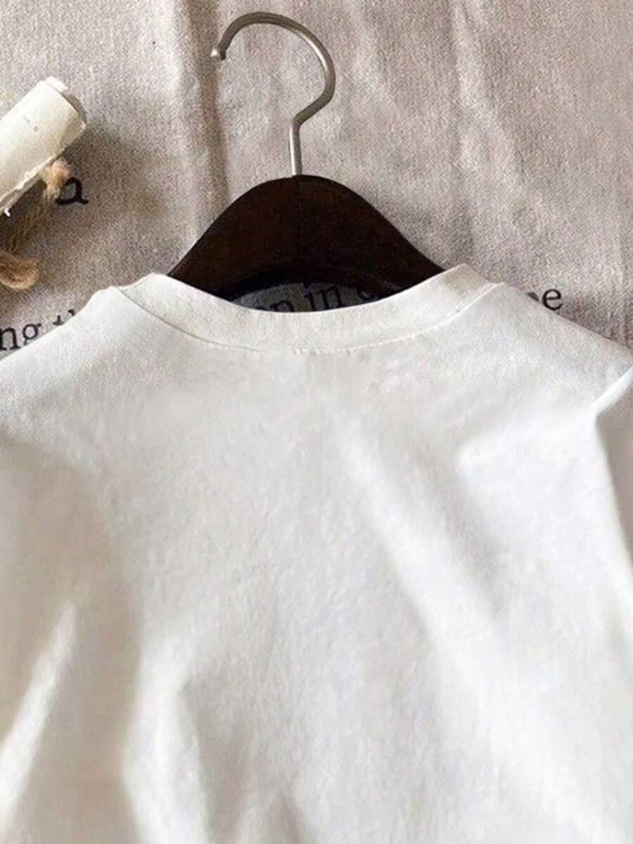 t-shirt nadruk papaja
