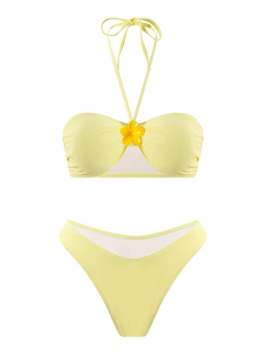 żółta góra od bikini 