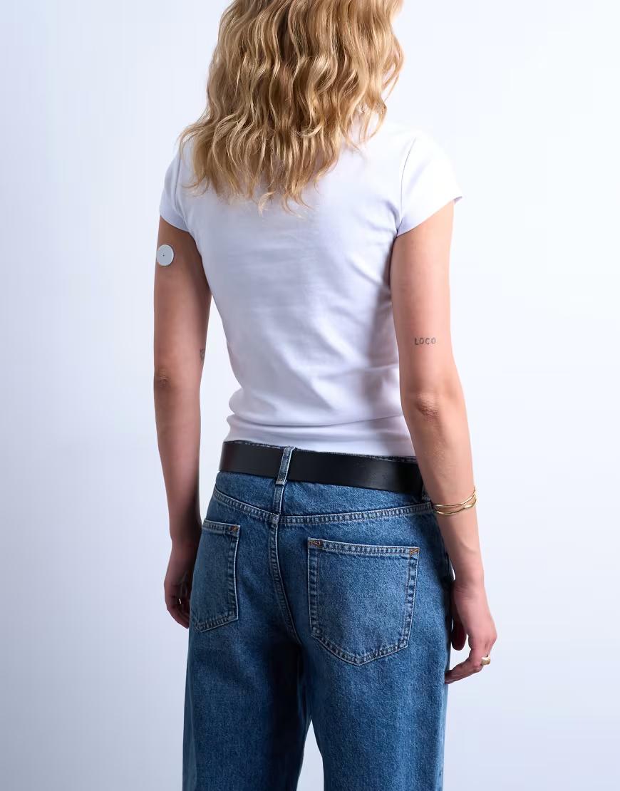 BIAŁY T-SHIRT  BASIC