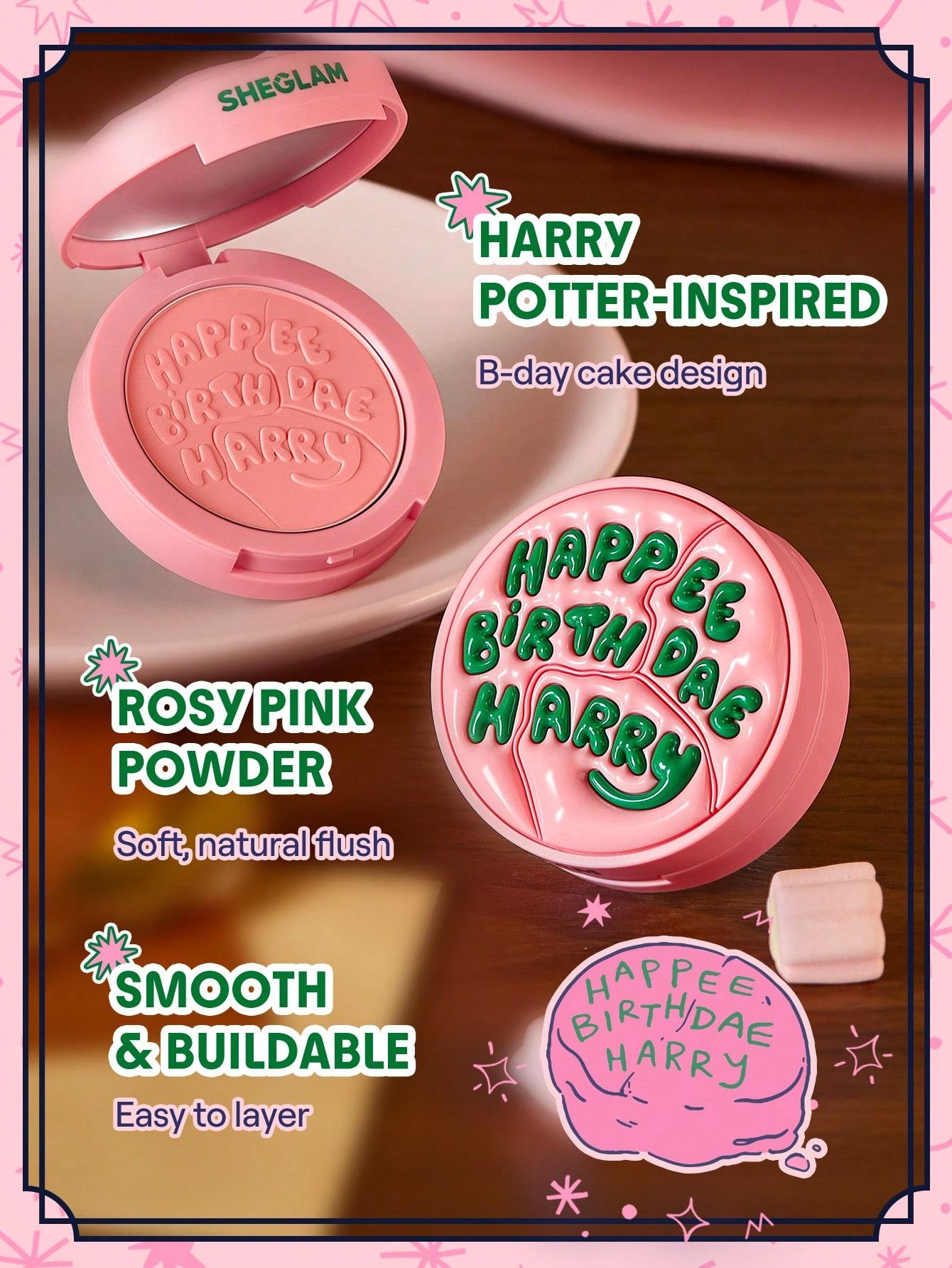 RÓŻ DO POLICZKÓW Happee Birthdae Harry