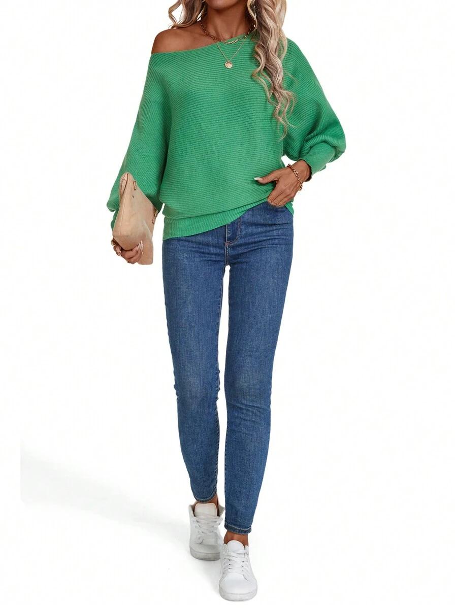 SWETER DAMSKI ASYMETRYCZNY REGULAR
