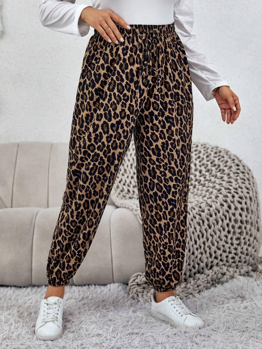 spodnie animal print