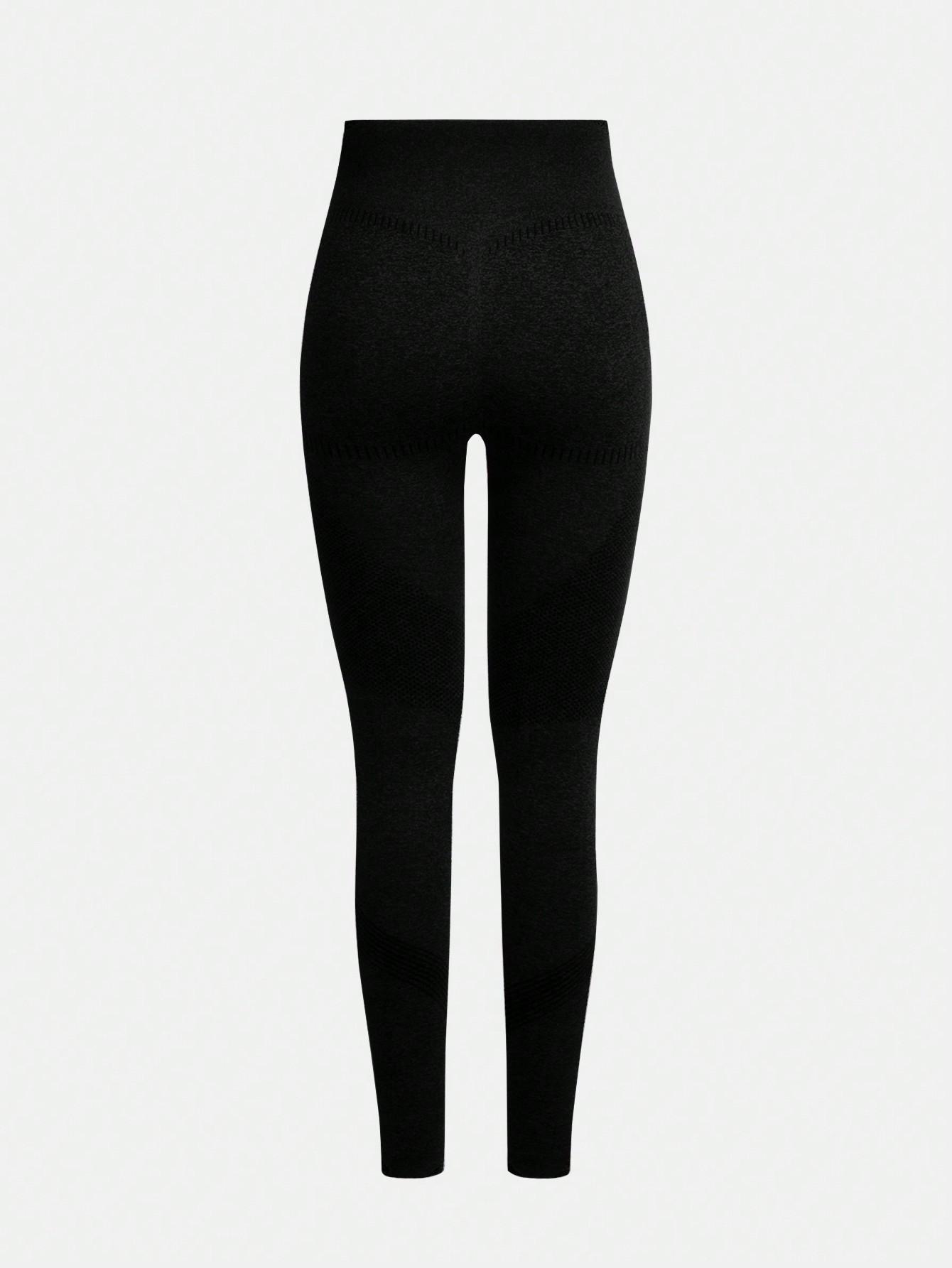 CZARNY KOMPLET BLUZKA LEGGINSY