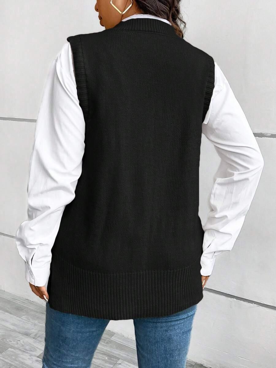 SWETER KAMIZELKA GUZIKI