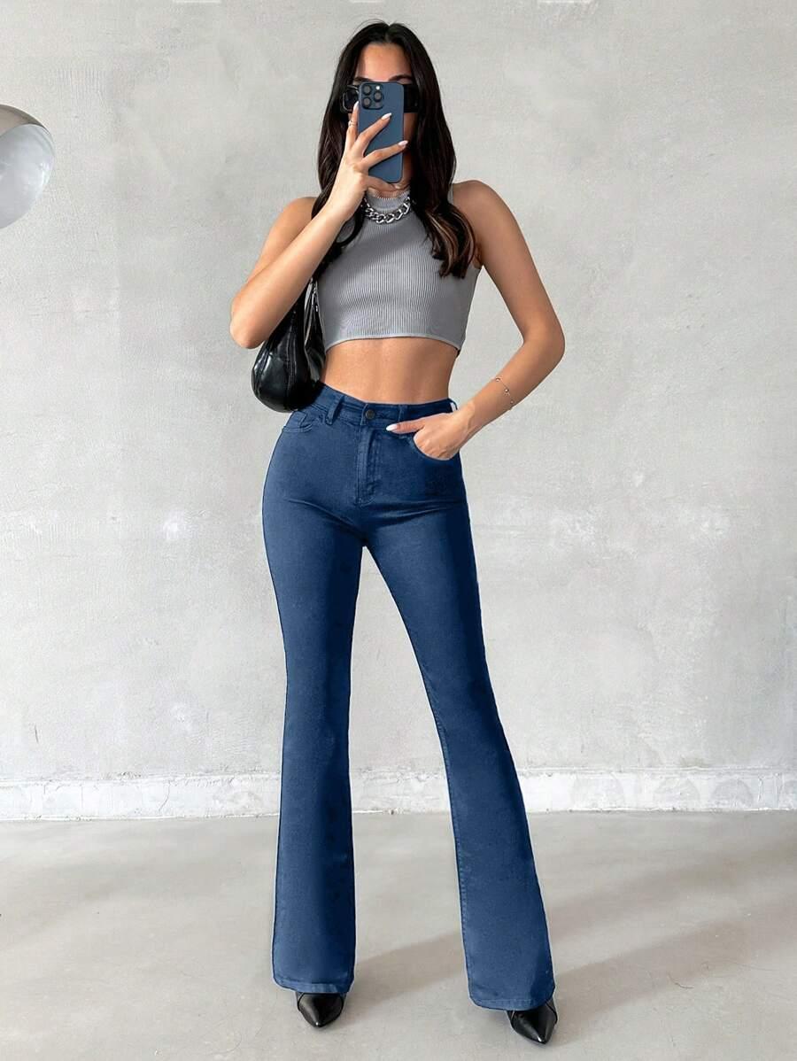 JEANSY DAMSKIE DZWONY FLARE