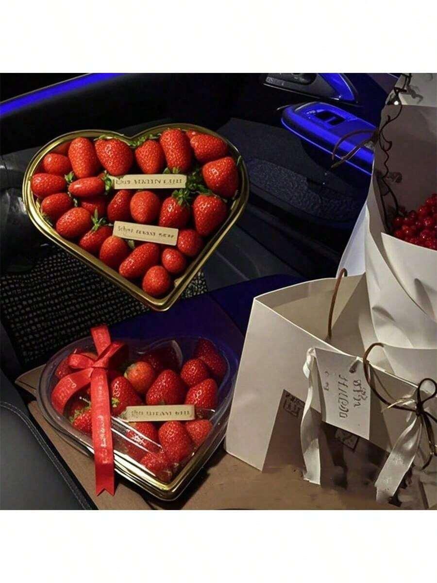 POJEMNIK DO PRZECHOWYWANIA ŻYWNOŚCI  SERCE 2SZT.