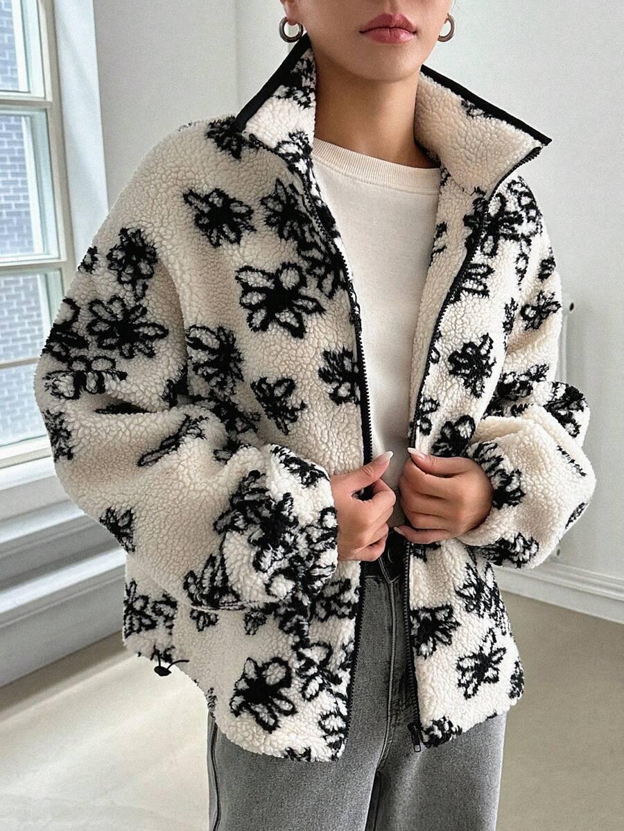 ROZPINANA BLUZA BEZ KAPTURA