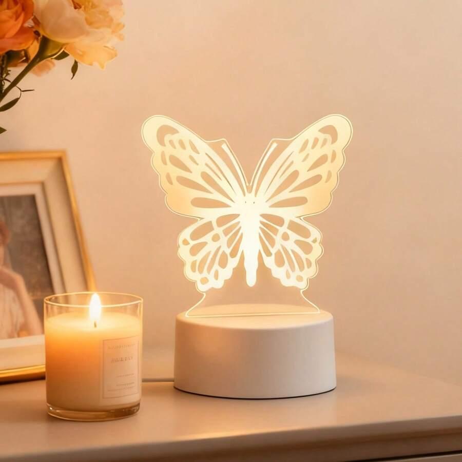 lampka led motyl 