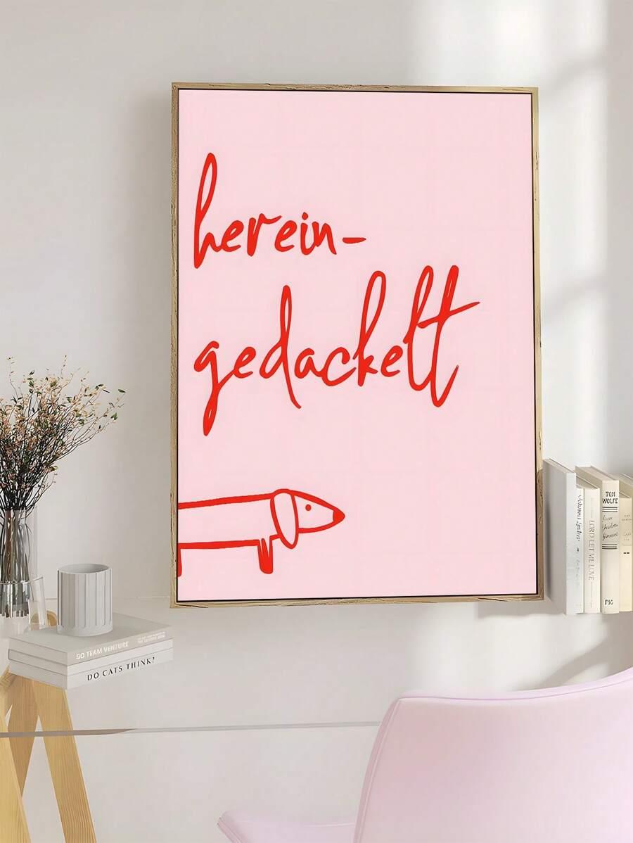 plakat na ścianę