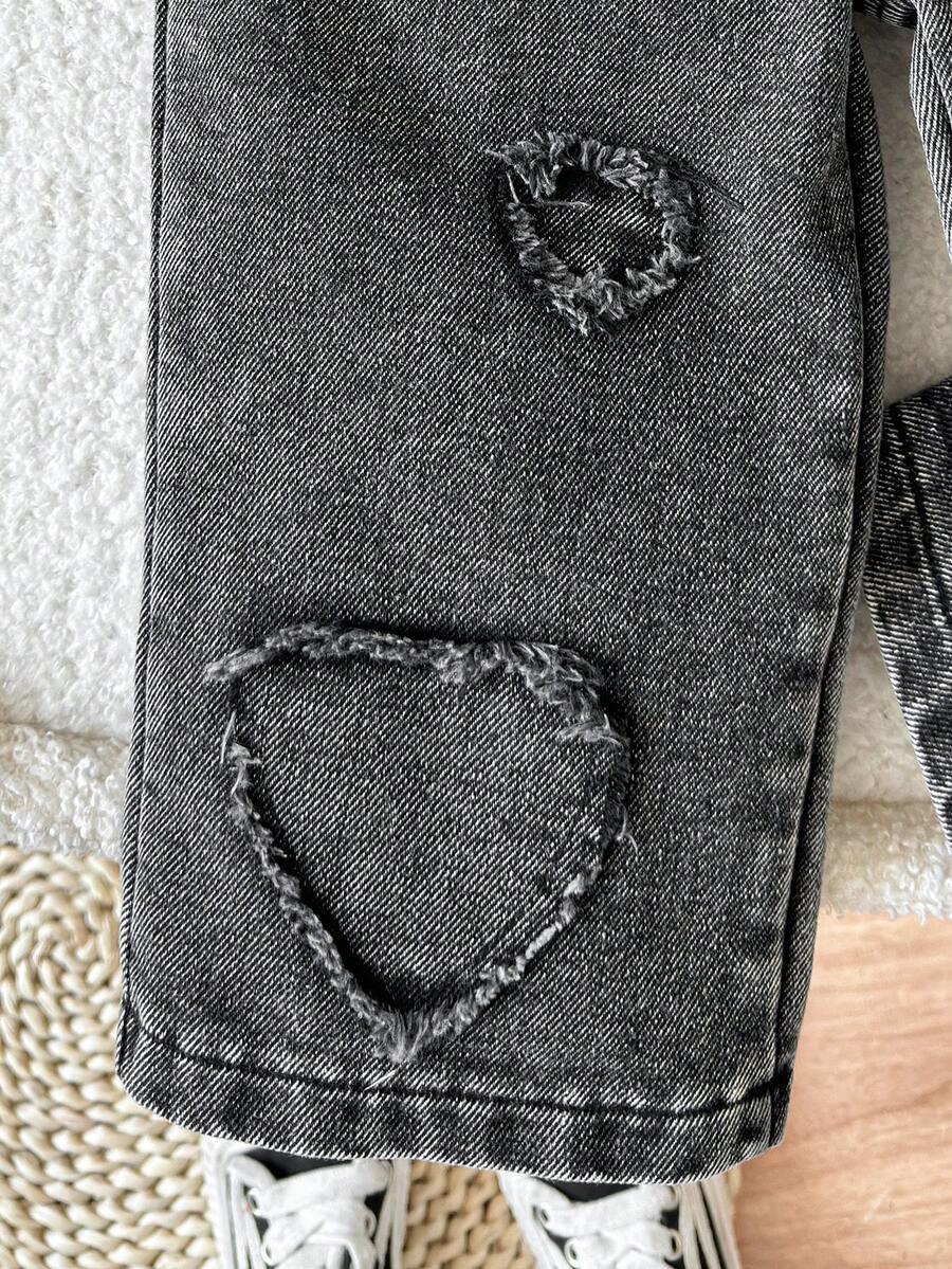 SZARE SPODNIE JEANS 