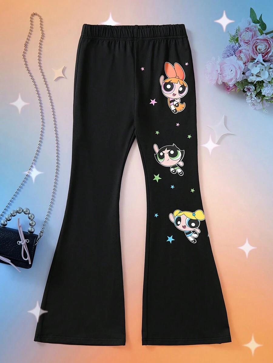 LEGGINSY Z NADRUKIEM ATOMÓWKI