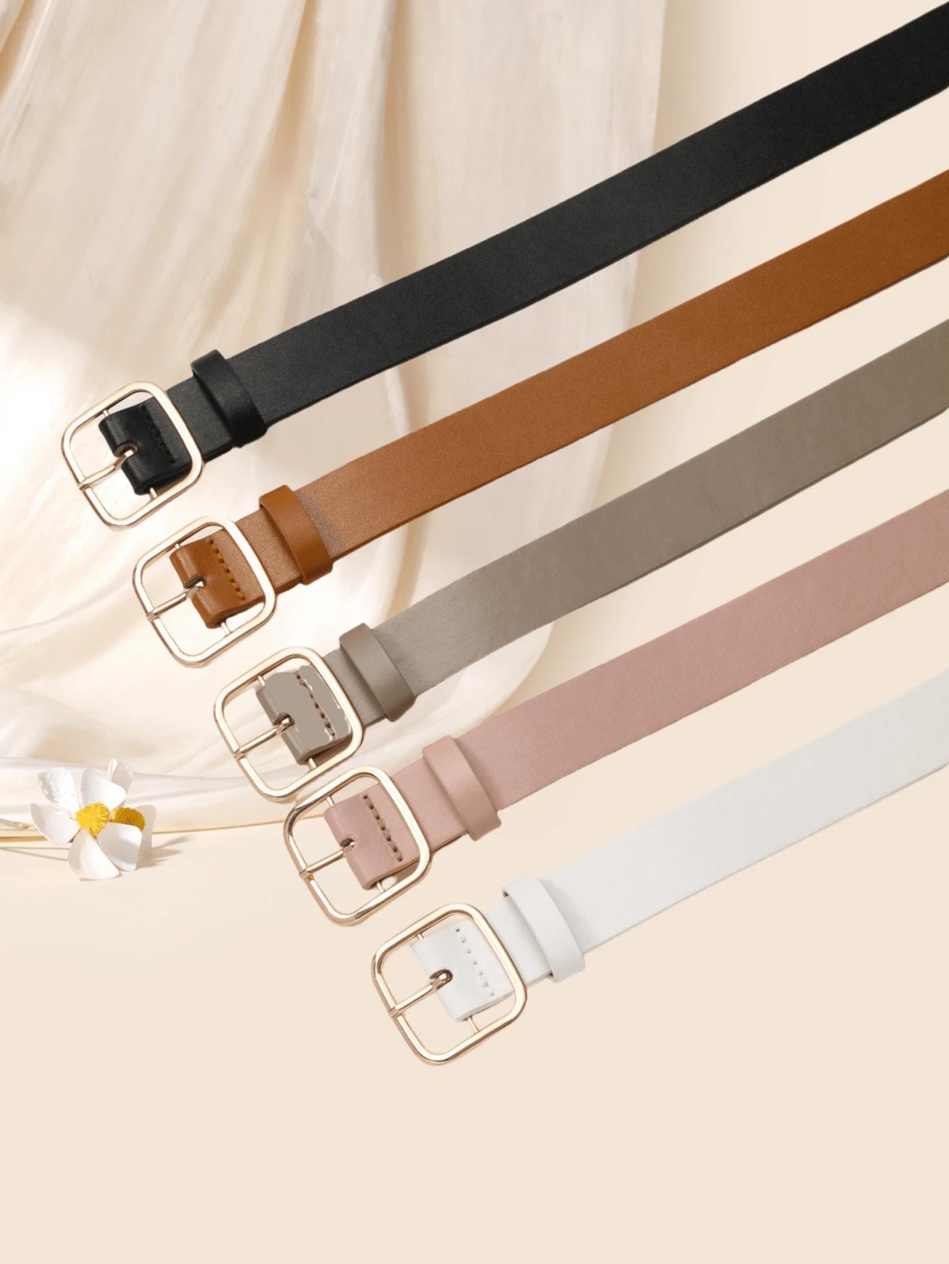 PASEK IMITACJA SKÓRY 5-PACK