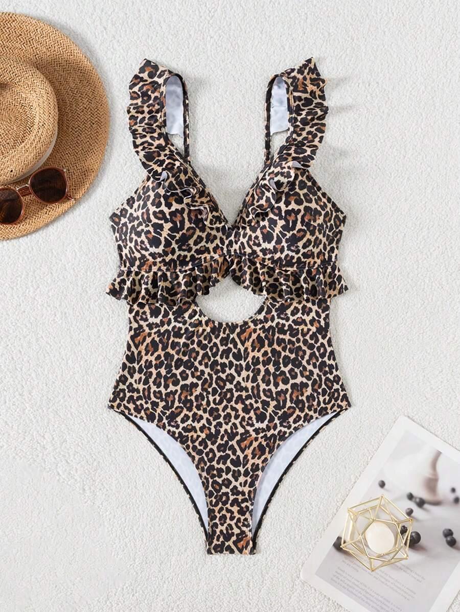 JEDNOCZĘŚCIOWY STRÓJ KĄPIELOWY ANIMAL PRINT