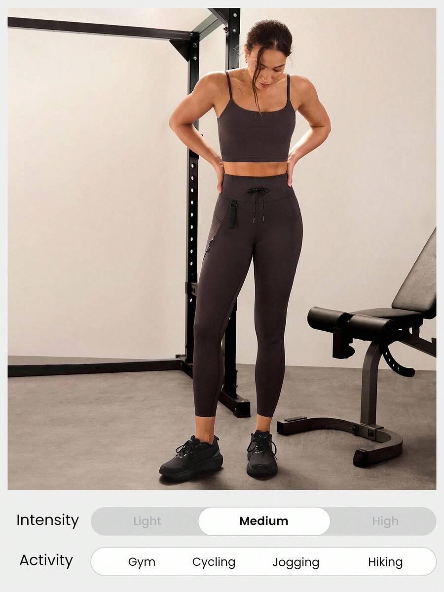 LEGGINSY DAMSKIE Z WYSOKIM STANEM