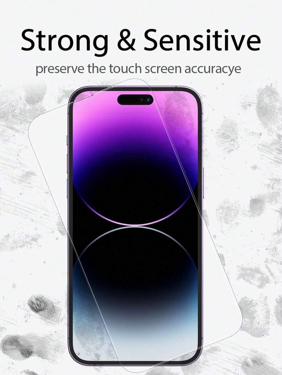 HARTOWANE SZKŁO OCHRONNE NA TELEFON IPHONE 17 PRO MAX 2-PACK