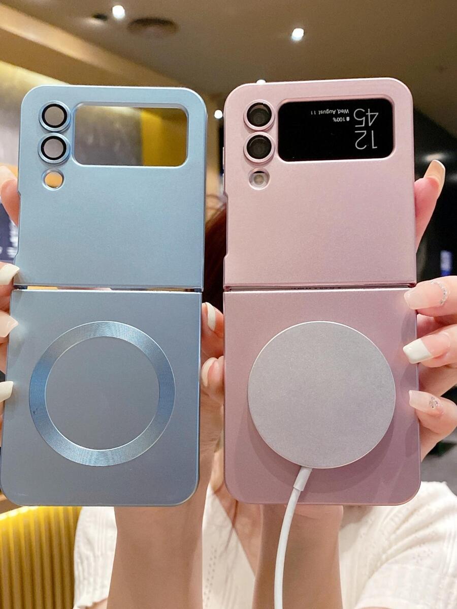 różowe magnetyczne etui na telefon 