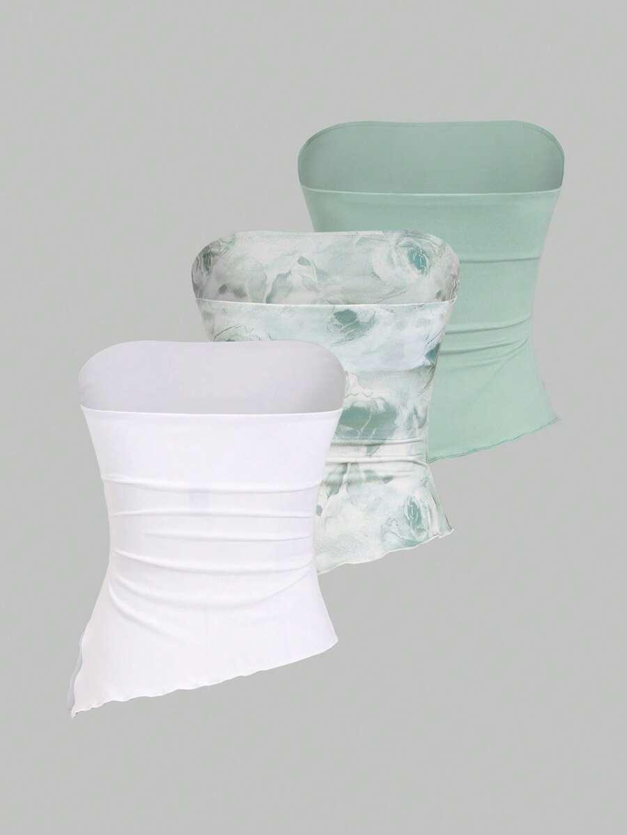 TOP BEZ RĘKAWÓW 3-PACK 