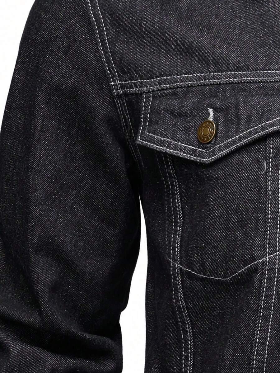 czarna kurtka jeans
