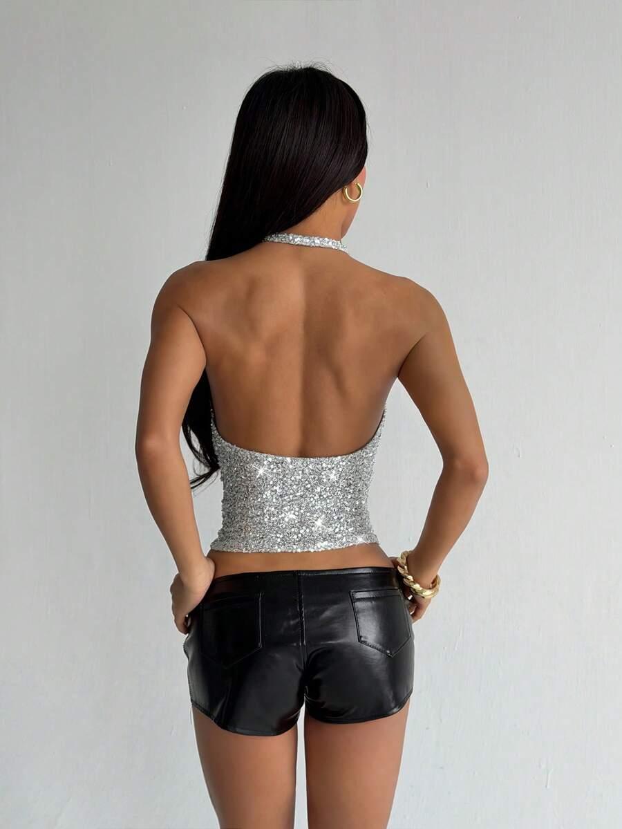 SREBRNY TOP CEKINY