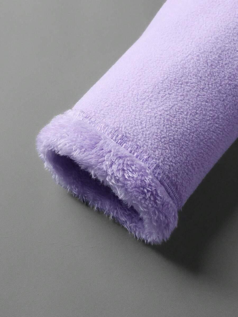FIOLETOWA BLUZA POLAR 