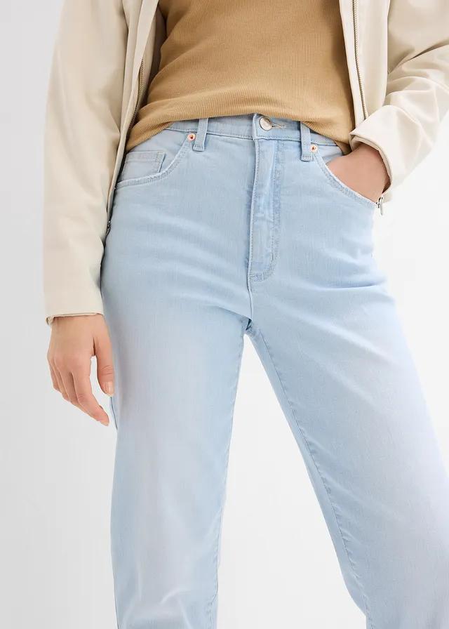 SPODNIE MOM JEANS