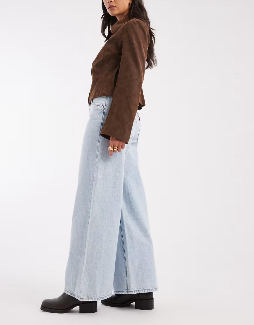 NIEBIESKIE SPODNIE JEANS