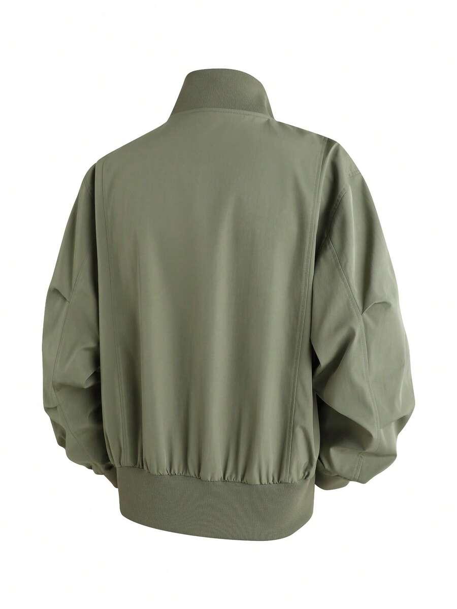 zielona kurtka bomber