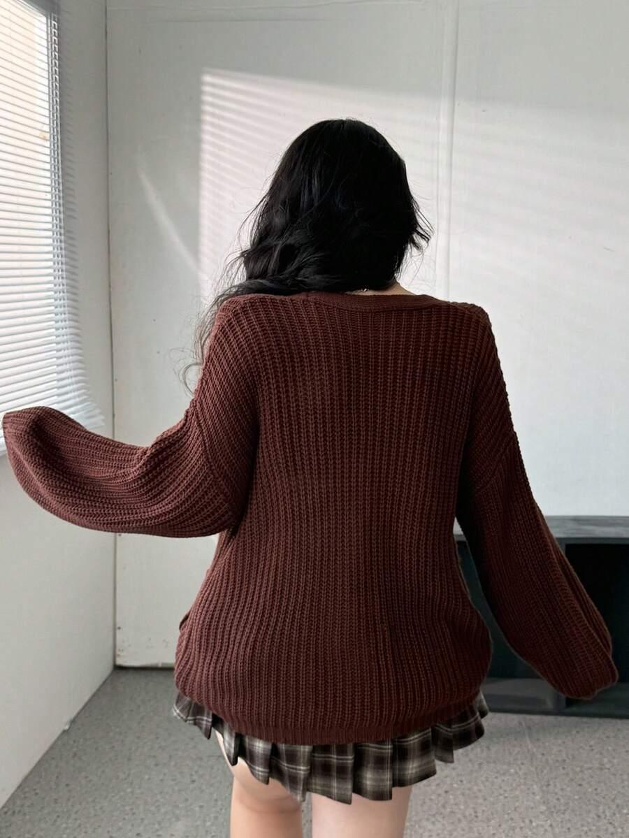 SWETER DAMSKI KARDIGAN REGULAR