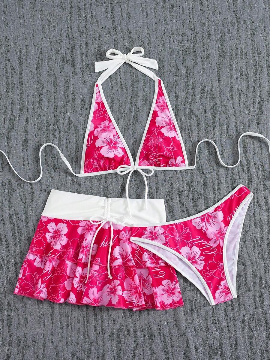 TRZYCZĘŚCIOWY KOMPLET BIKINI 