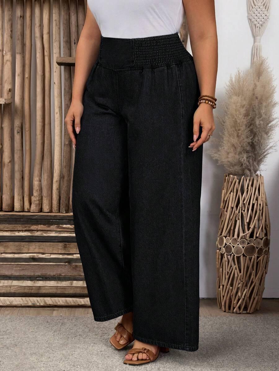 czarne spodnie jeans