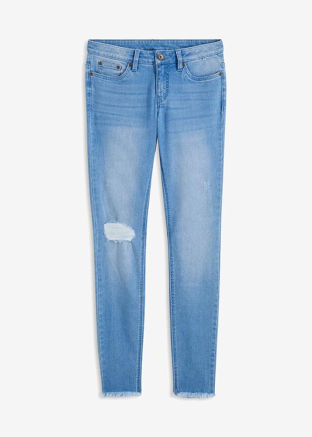 JEANSY SKINNY Z NISKIM STANEM