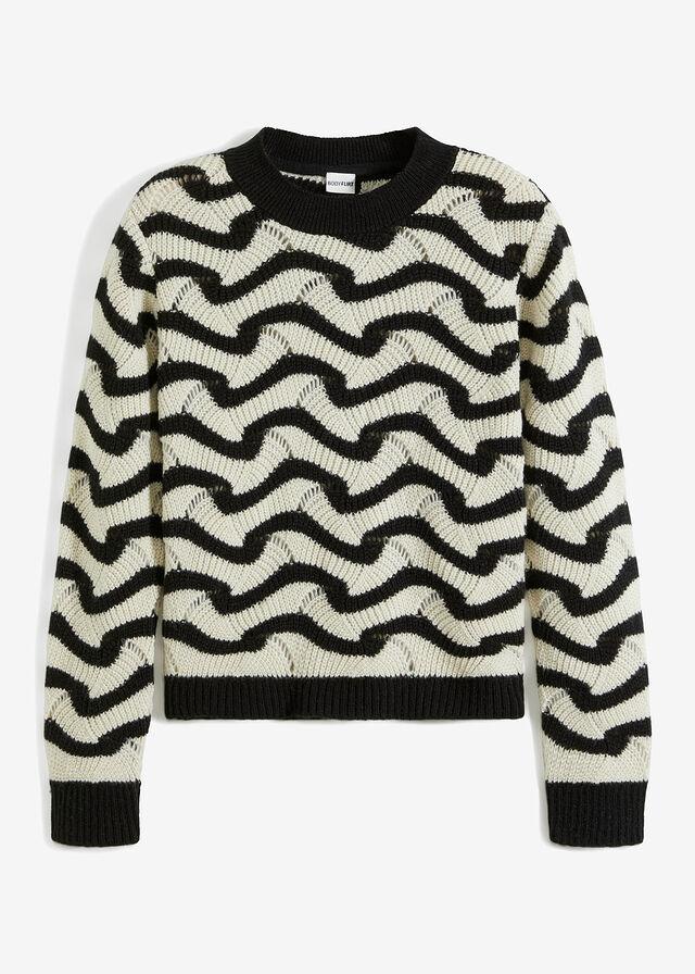 SWETER Z WZOREM