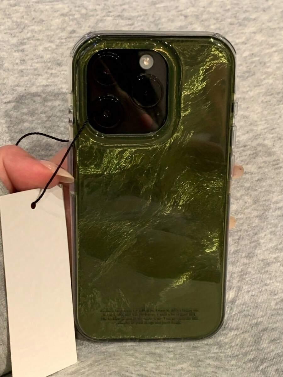 ZIELONE ETUI NA TELEFON IPHONE 15 pro max