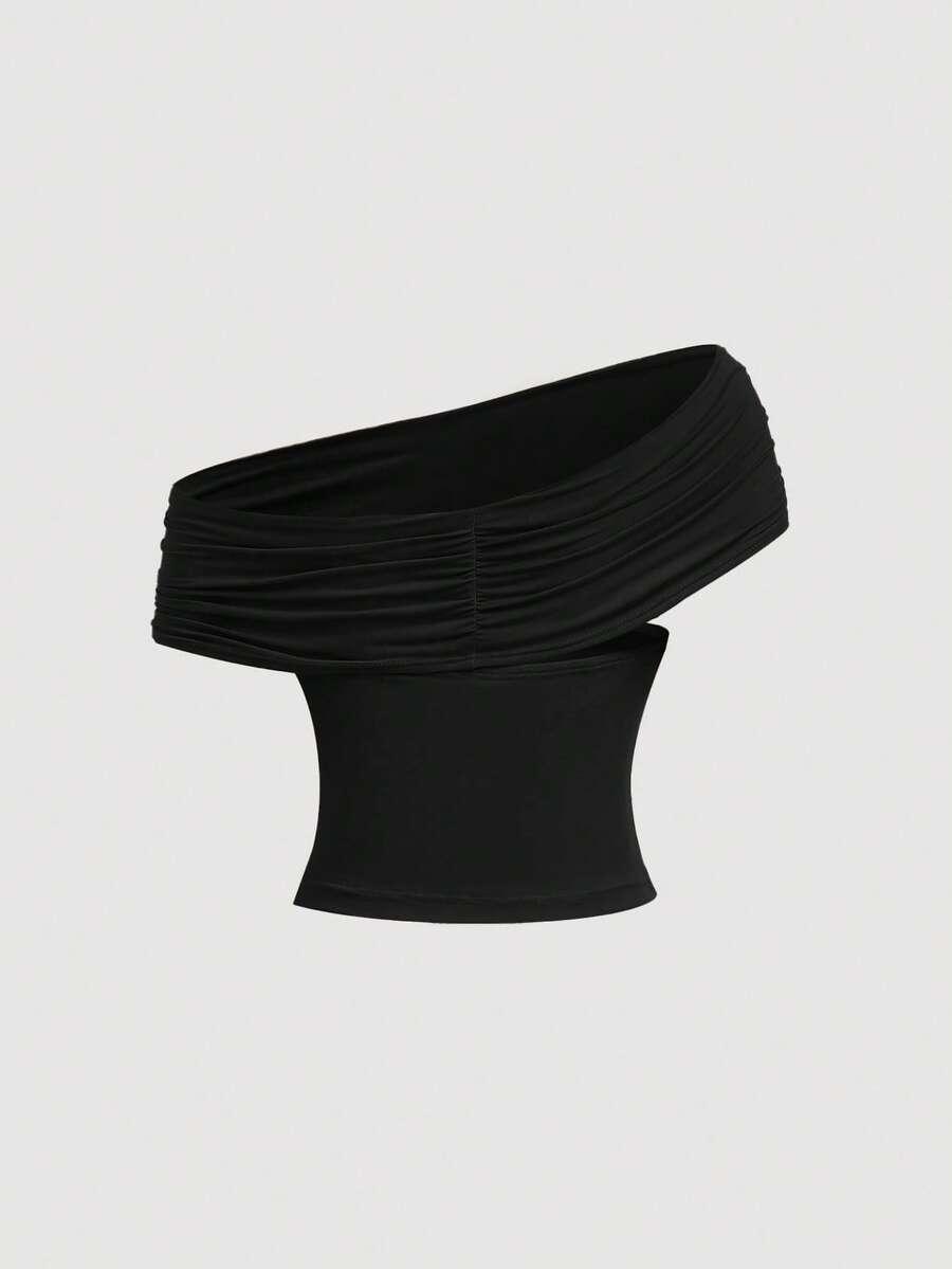 CZARNY TOP BASIC 