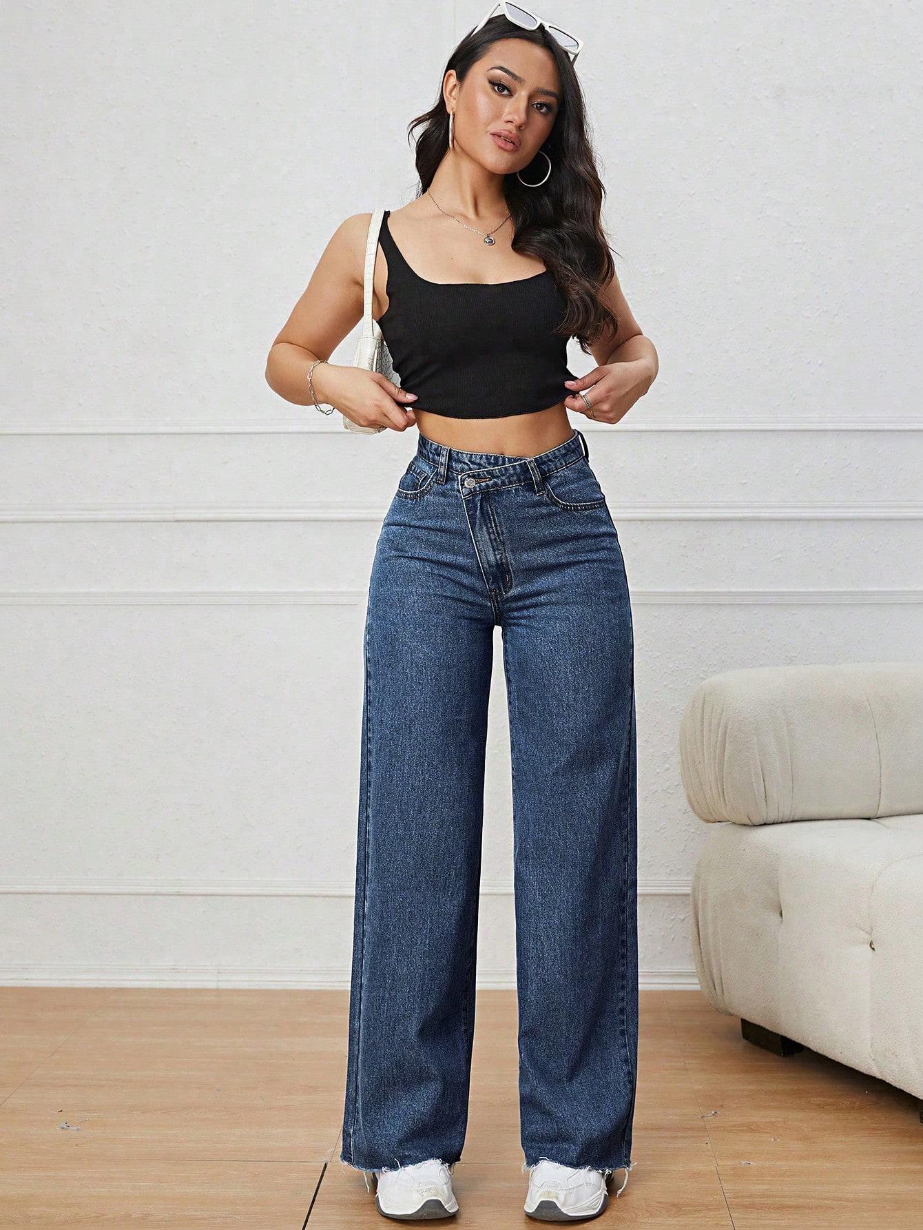 NIEBIESKIE SPODNIE JEANS