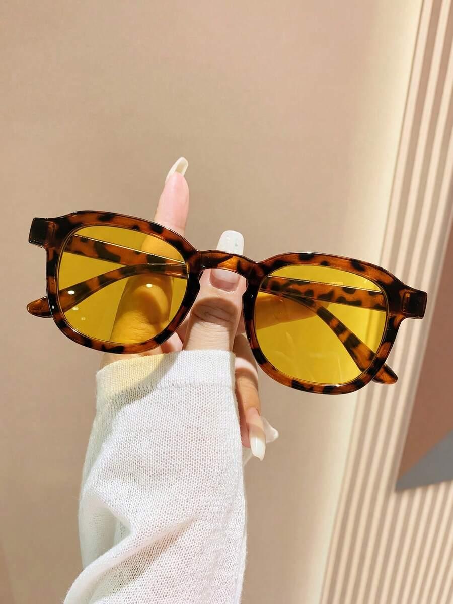 okulary przeciwsłoneczne animal print