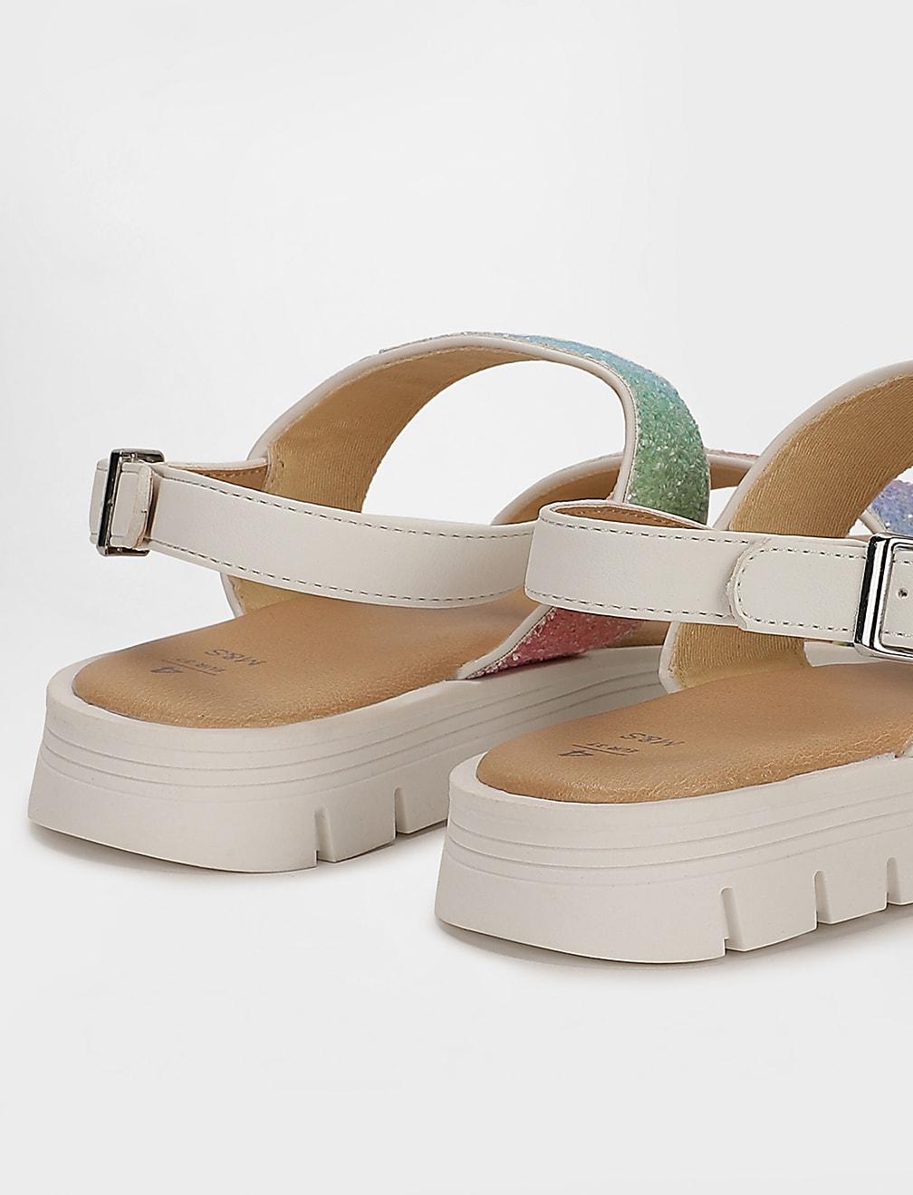 SANDAŁY BROKAT POŁYSK T72-4280G-ZZ