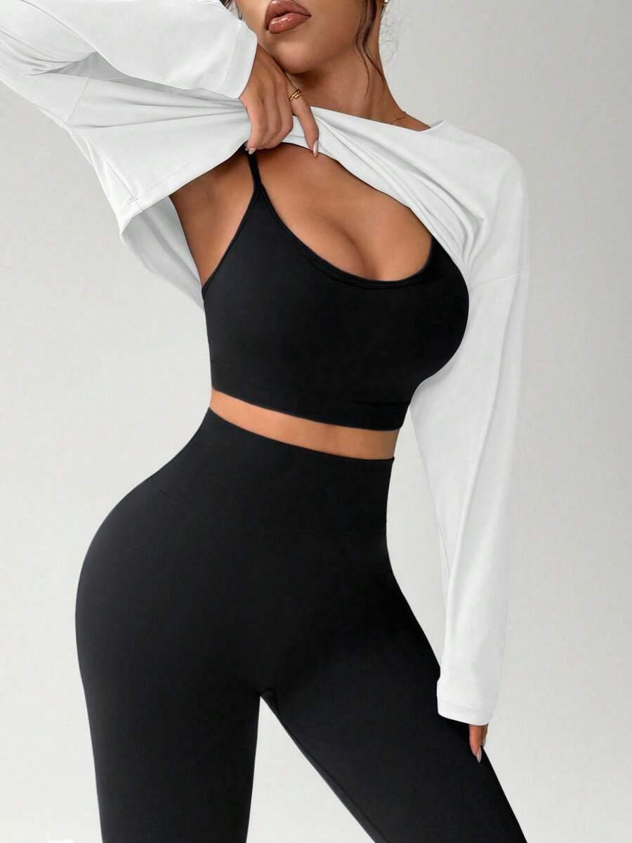 TOP BLUZKA LEGGINSY KOMPLET