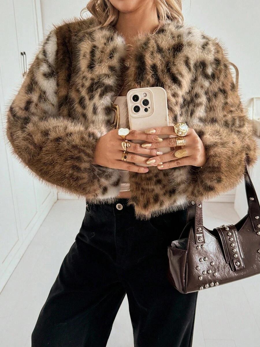 sztuczne futro animal print