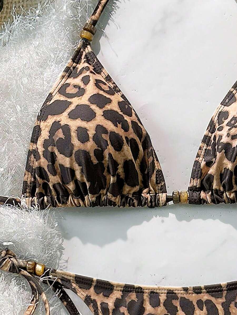 DWUCZĘŚCIOWE BIKINI DAMSKIE ZWIERZĘCY WZÓR
