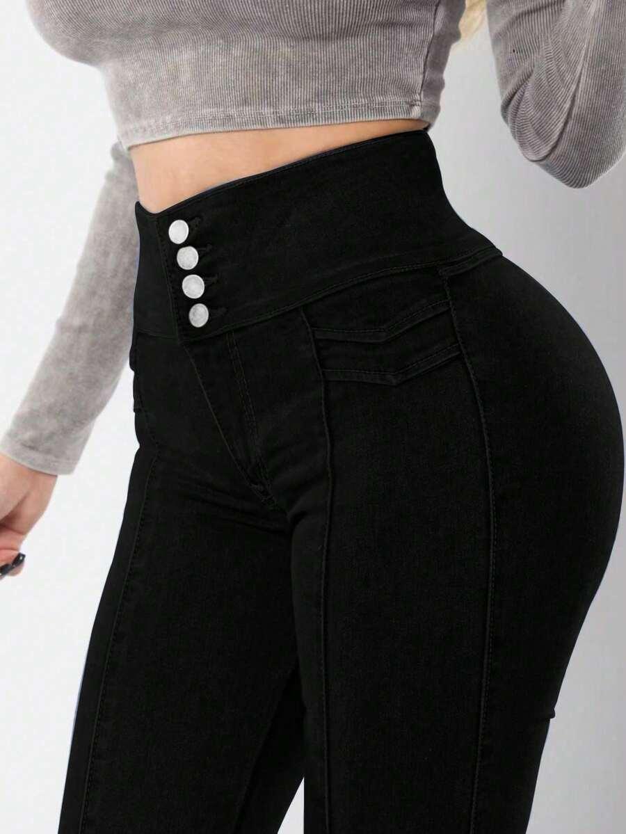 czarne spodnie skinny jeans