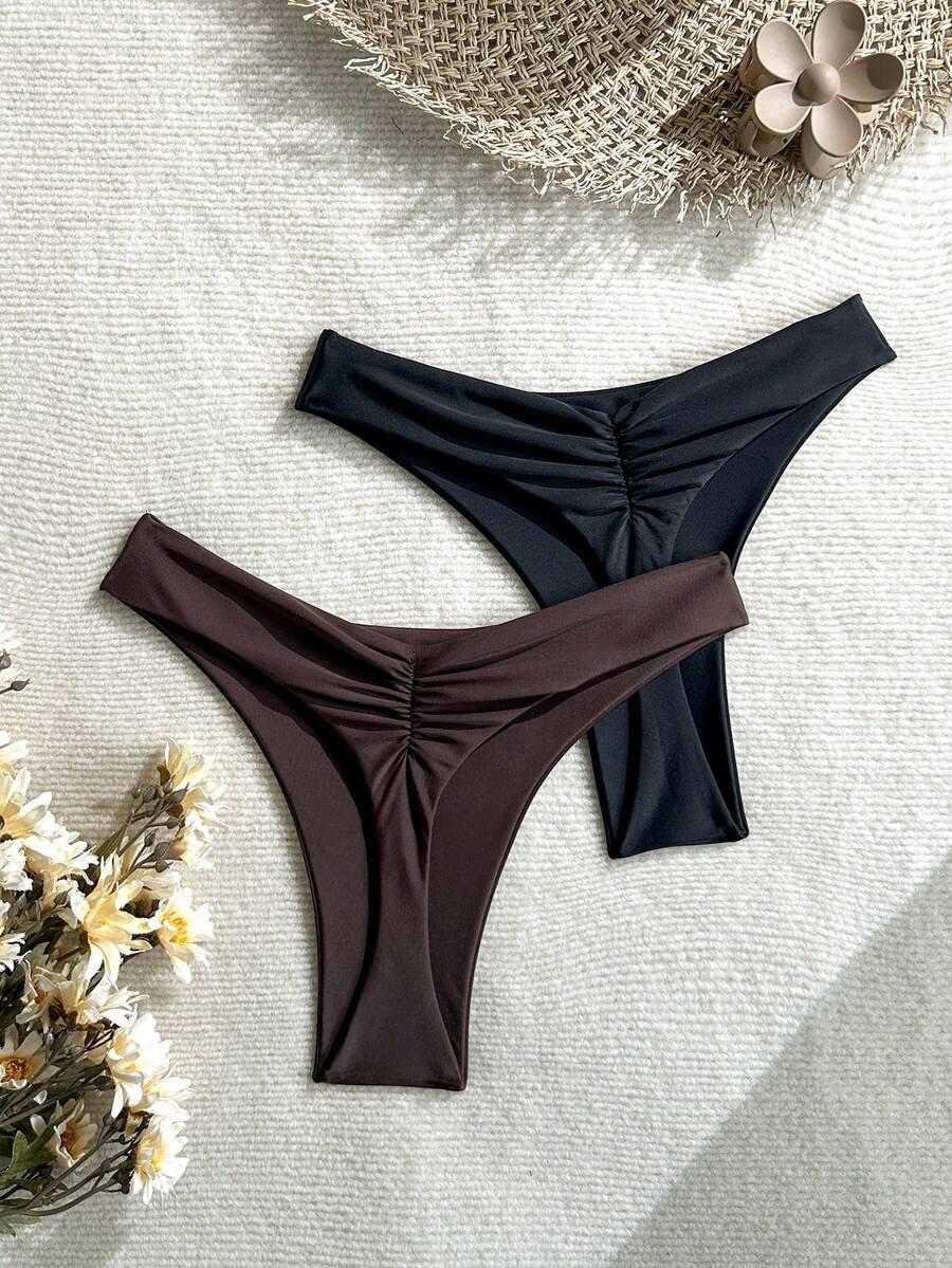 czarny dół od bikini 